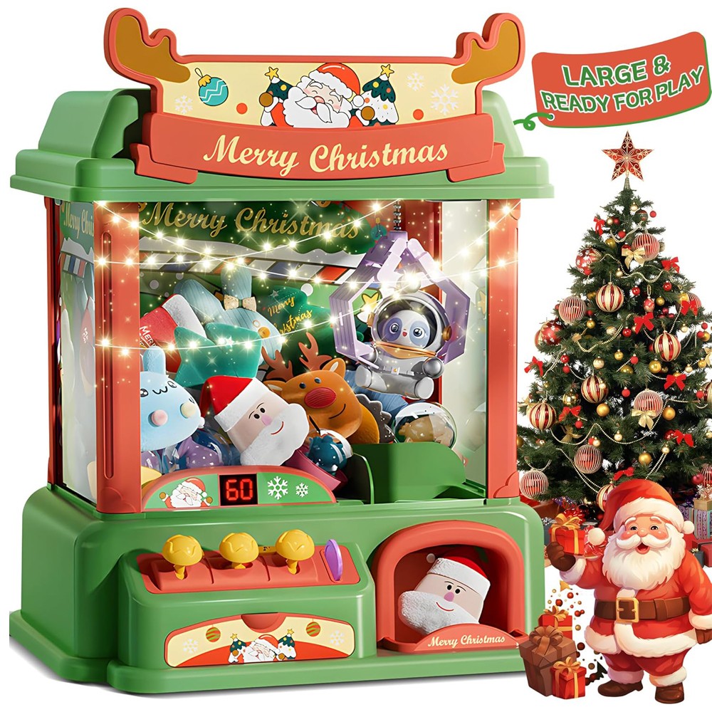 Christmas Claw Machine For Kid - Arcade Games Vending recension och pris