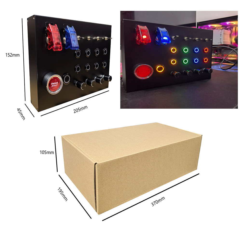 USB Control Box PC Simracing F - Arcade Button Pcb recension och pris