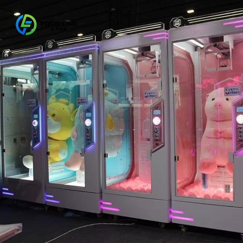 Custom Coin Operated Pink Date - Arcade Toy Claw Vending Machine recension och pris