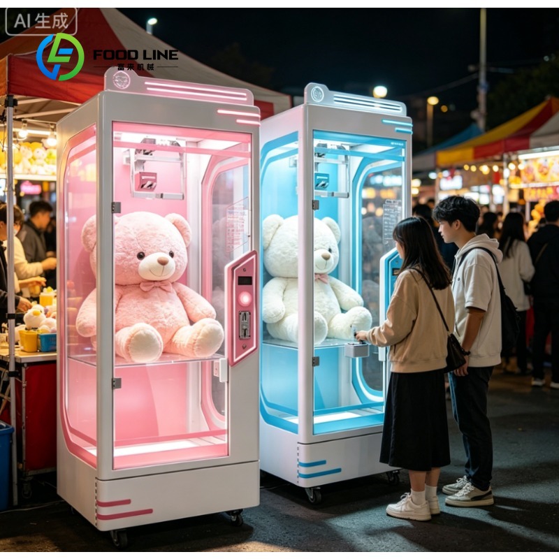 Custom Coin Operated Pink Date - Arcade Toy Claw Vending Machine recension och pris
