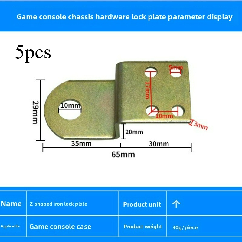 5pcs Z Shape Lock Plate for Ar - Arcade Z recension och pris