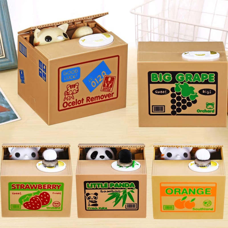 Cat Panda Stealing Coin Money  - Coin Operated Kiddie Ride recension och pris