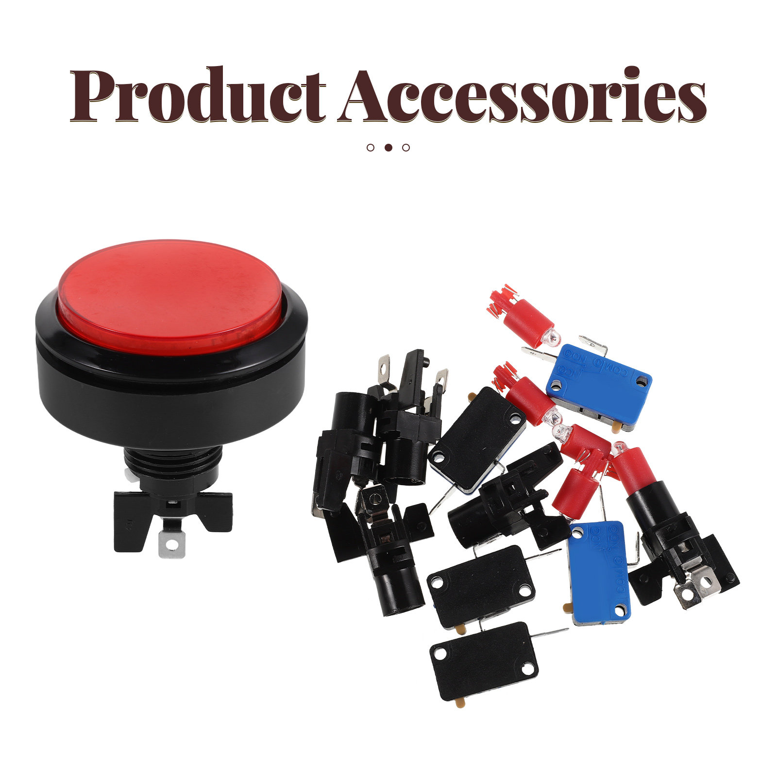 5Pcs 60Mm Arcade Button LED Li - Arcade Game Cabinet recension och pris