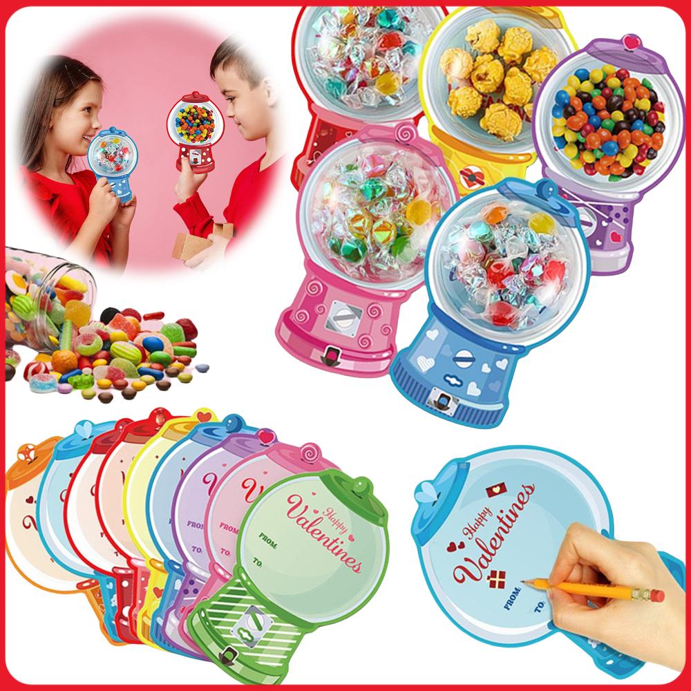 18/36 Pack Valentine Candy Hol - Bubble Gum Machine recension och pris