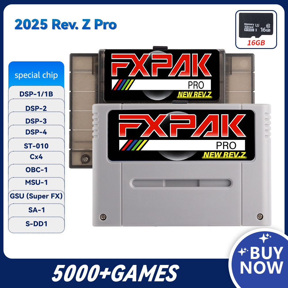 Latest FXPAK Rev. Z  Version P - Arcade Z recension och pris