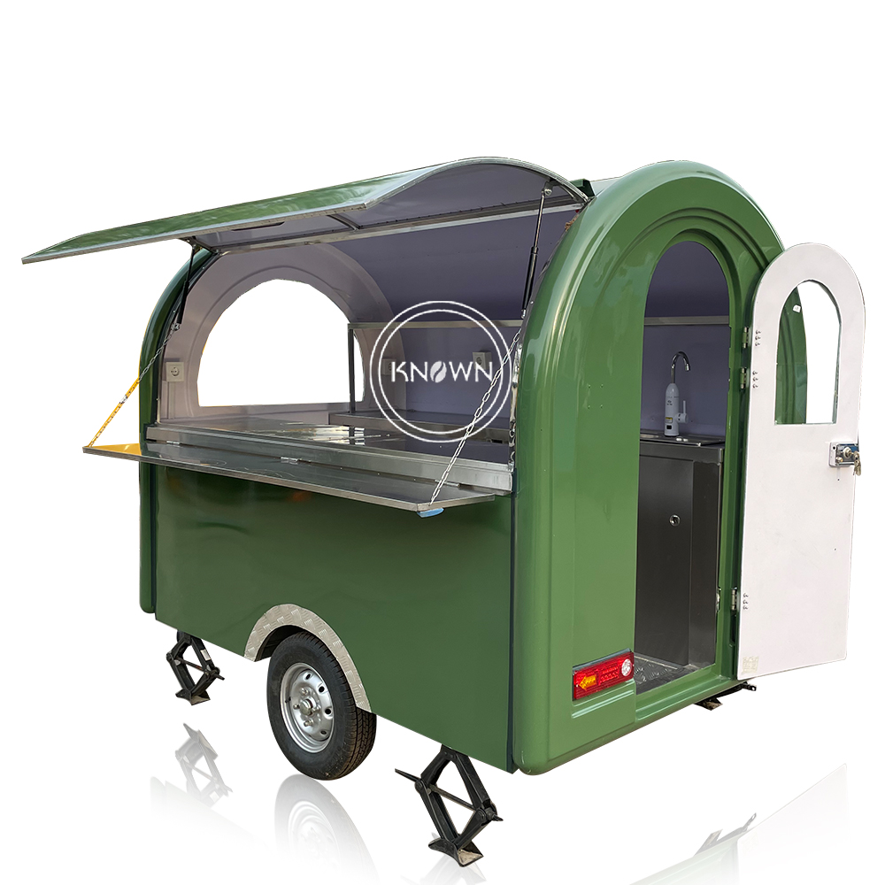 Commercial Mobile Hot Dog Cart - Hot Dog Vending Cart recension och pris