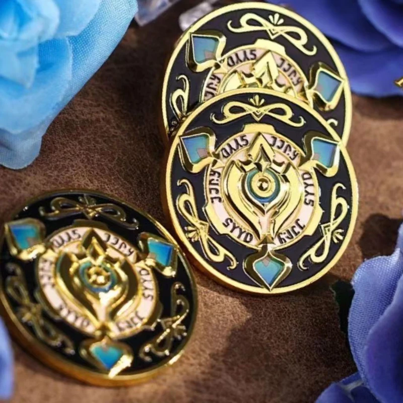 Hot Honkai:Star Rail 3D Metal  - Token Coin Mechanism recension och pris