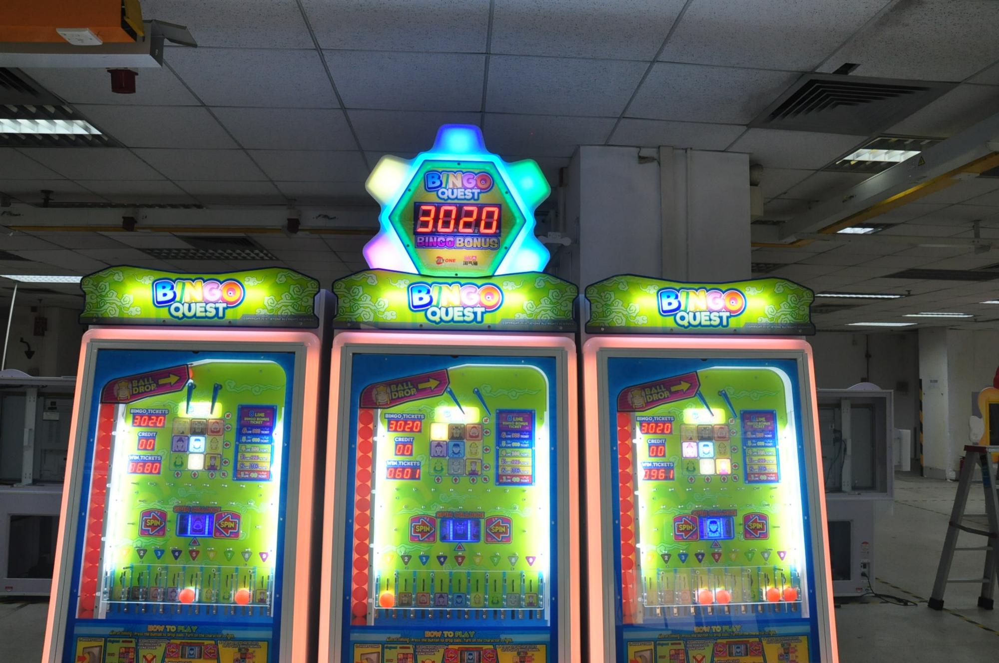 Indoor Coin Operated Arcade Bi - Arcade Quest recension och pris